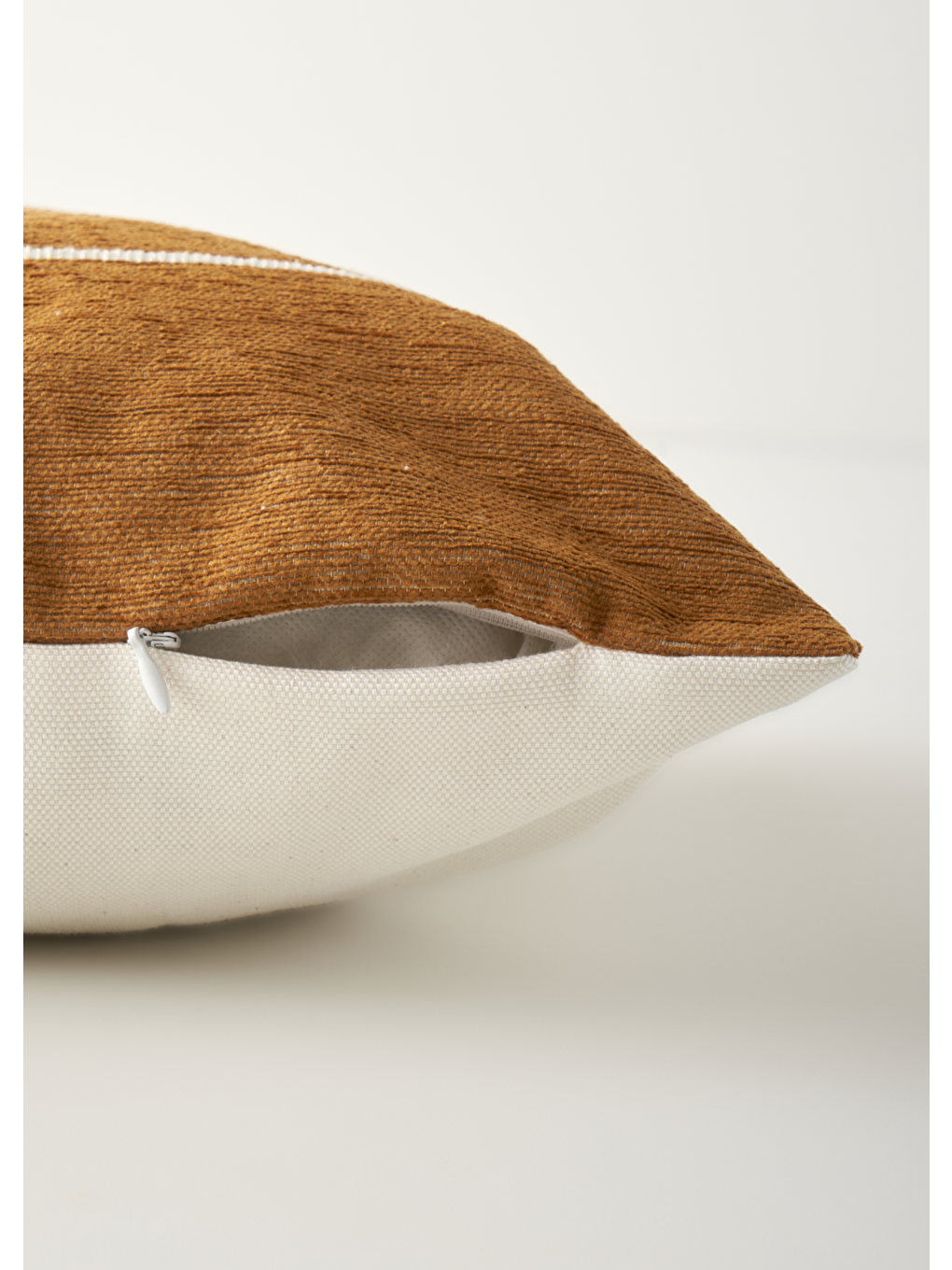 Sarı Noah Dekoratif Kırlent Kılıfı Hardal (43x43 cm)-2