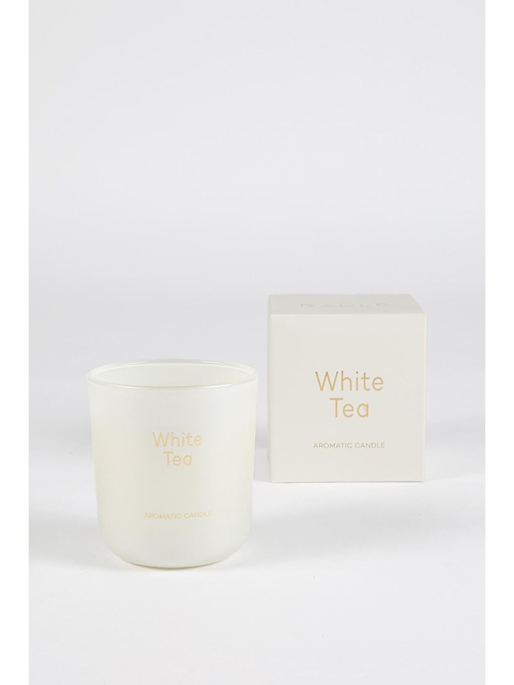 RAKLE Beyaz Pearl White Tea Kokulu Mum Beyaz 175 gr - 2