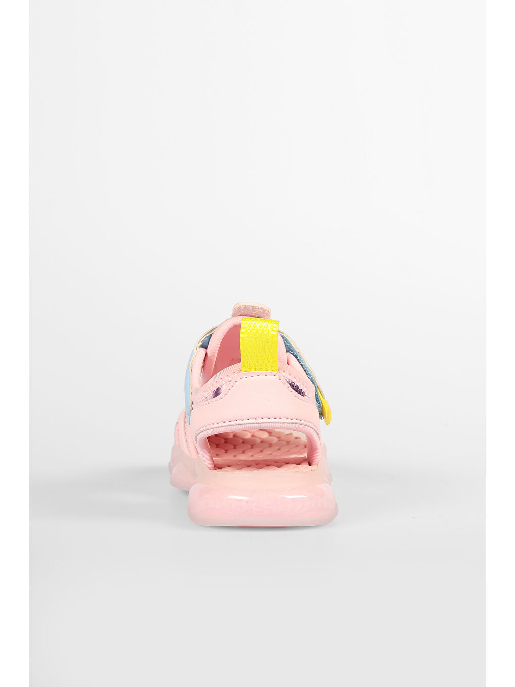 Pembe Live Işıklı Kız İlk Adım Pudra Sandalet-4