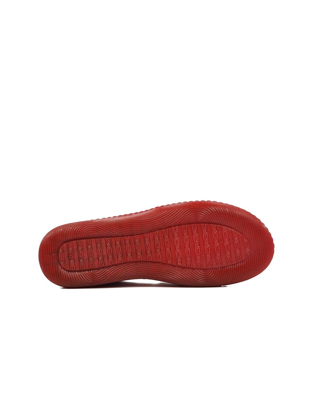 Premium Kırmızı Hakiki Deri Kadın Babet Ayakkabı 04035-4