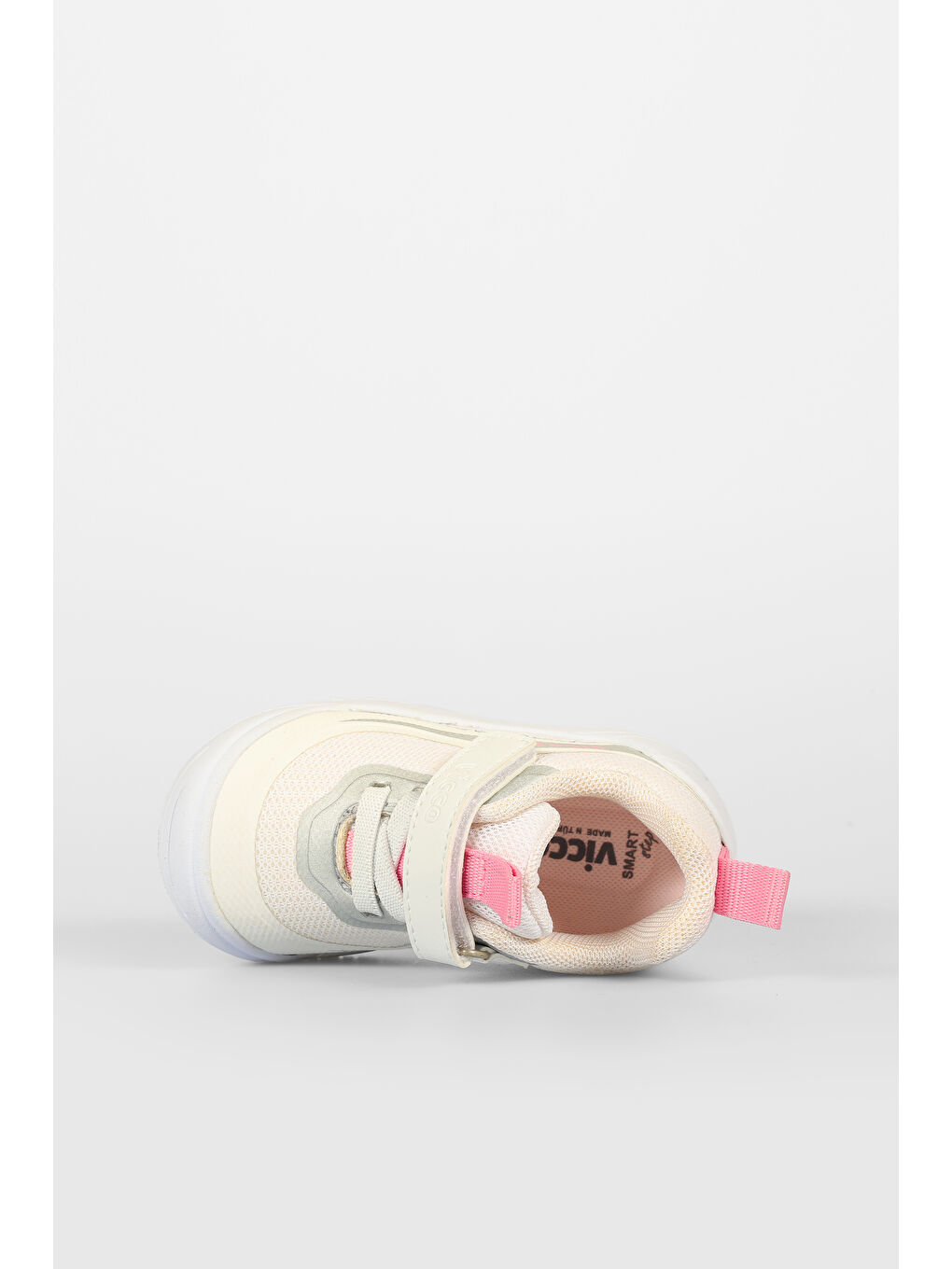 Burdu Basic Kız İlk Adım Beyaz Spor Ayakkabı-4