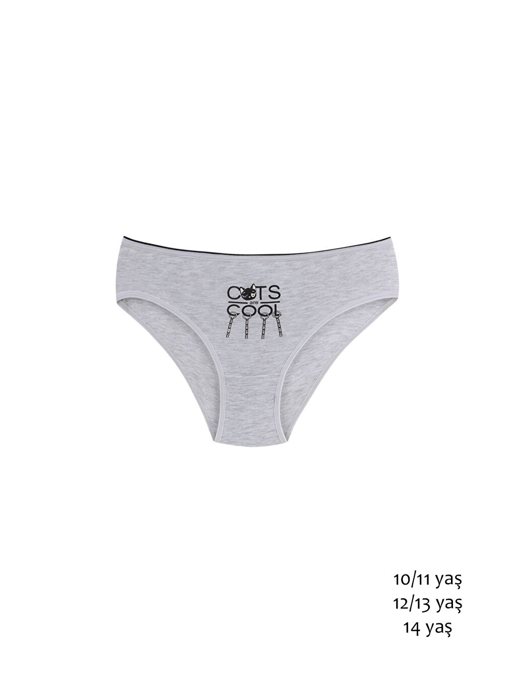 Karışık Kız Çocuk Slip Pamuklu Külot 5'li Paket-1