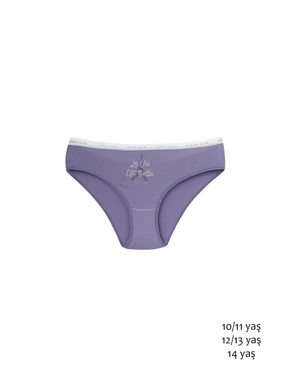 Karışık Kız Çocuk Slip Pamuklu Külot 5'li Paket-2