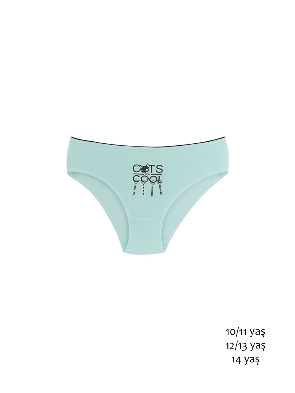 Karışık Kız Çocuk Slip Pamuklu Külot 5'li Paket-2