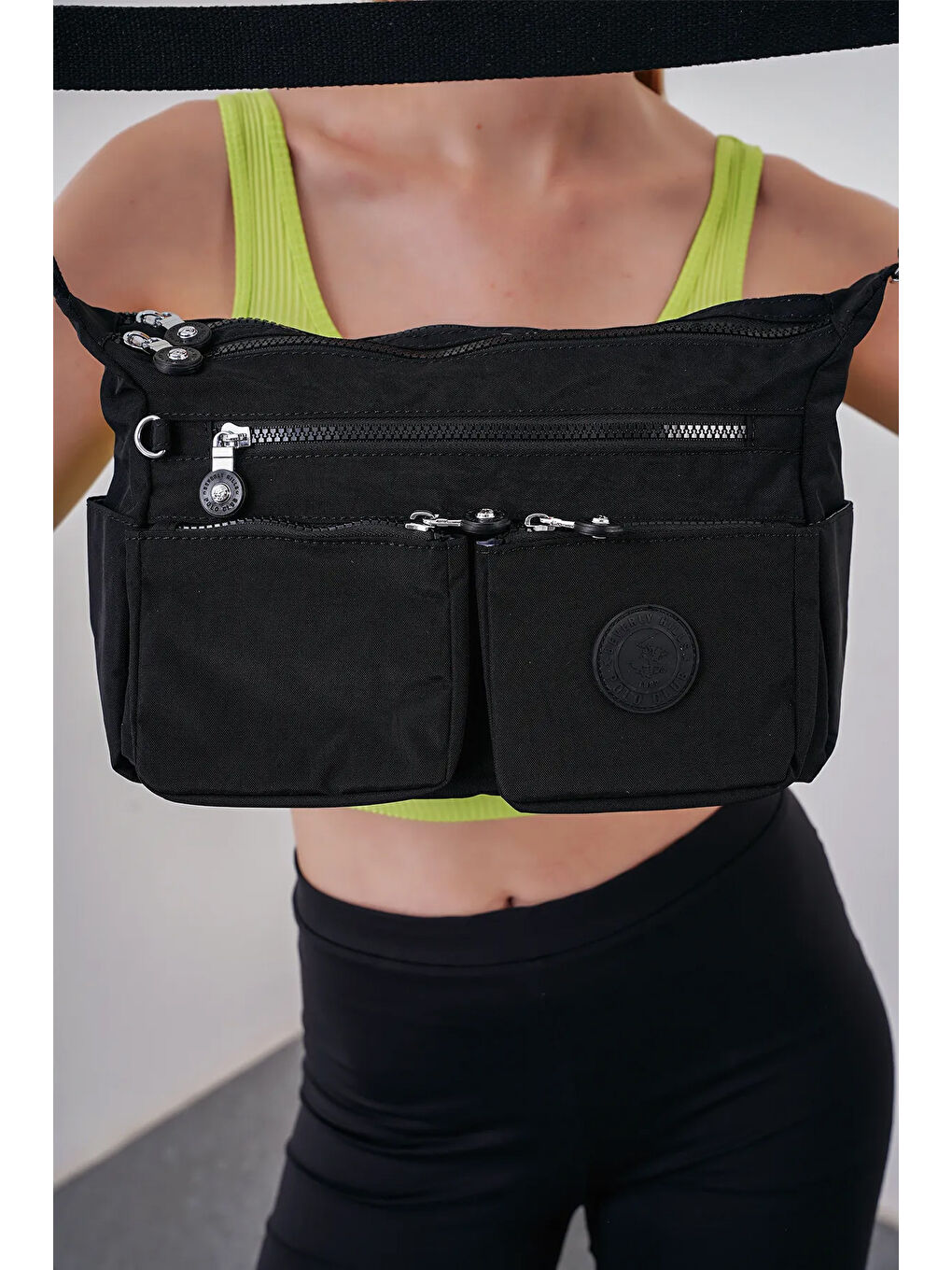 Siyah Çapraz Askılı Kadın Çanta BHPC6004-7