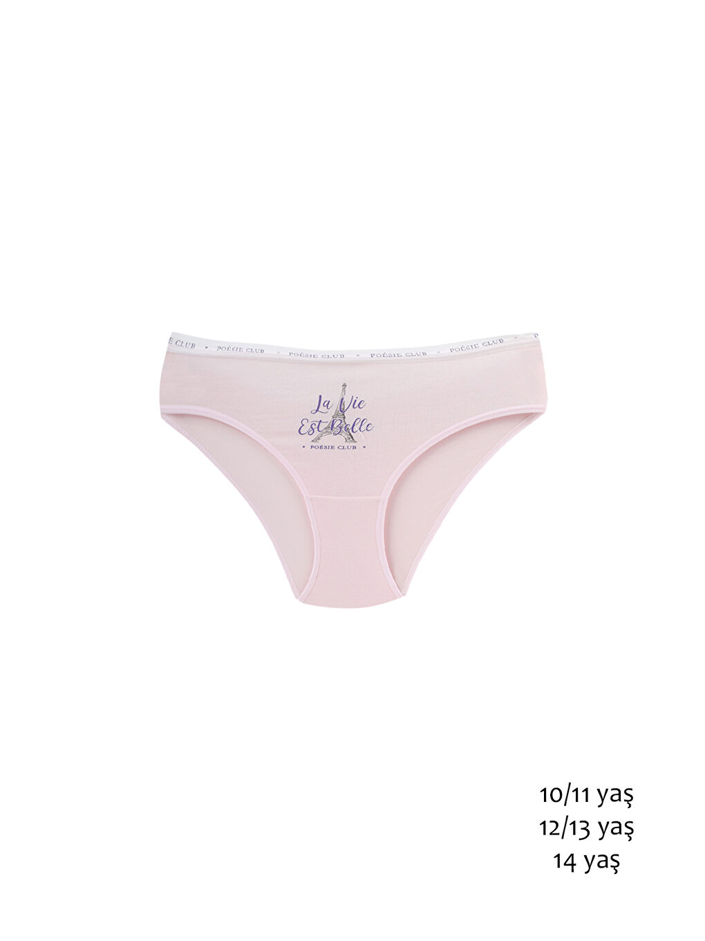 Karışık Kız Çocuk Slip Pamuklu Külot 5'li Paket-3