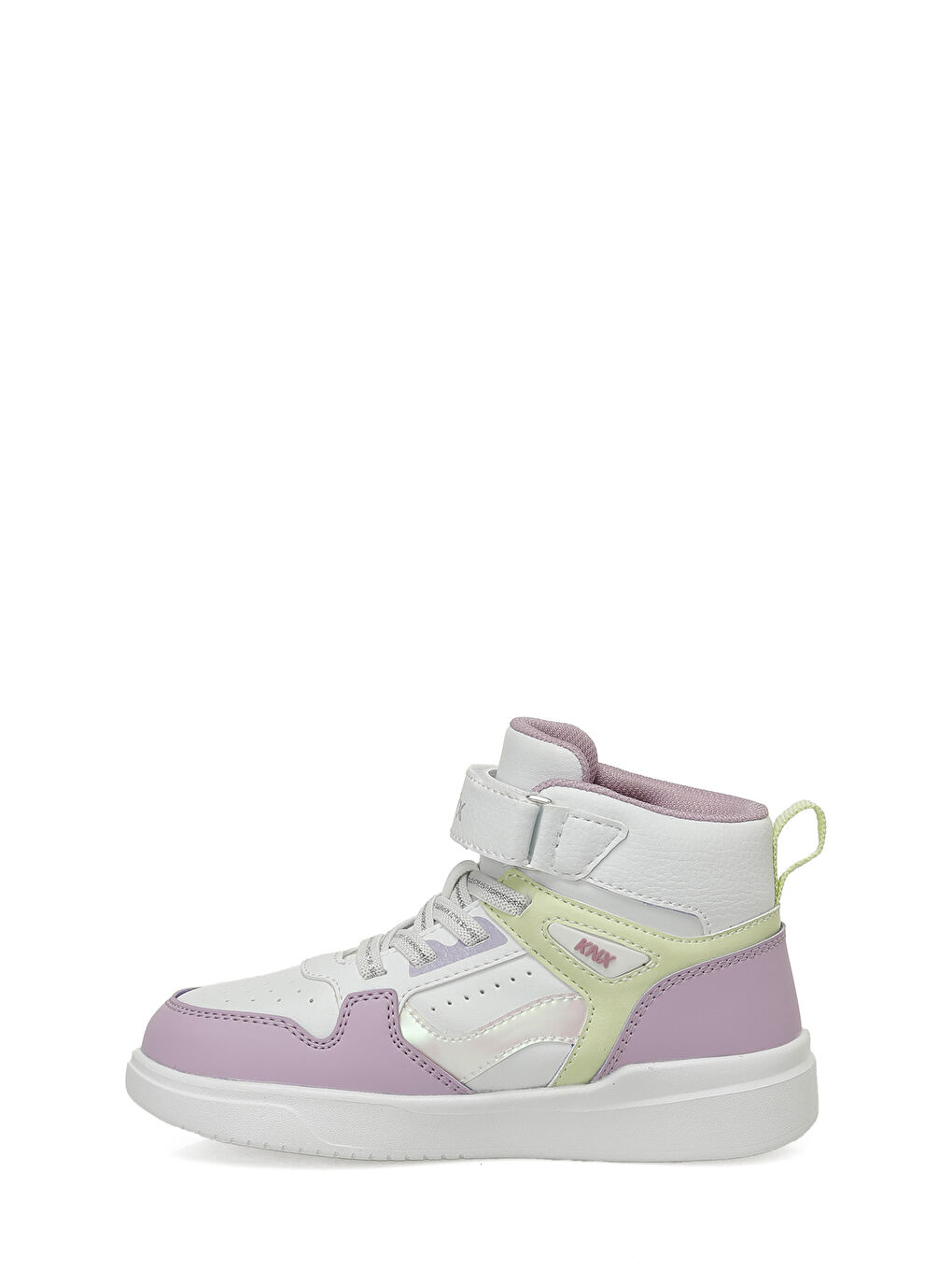 LONVE HI P 5PR Beyaz Kız Çocuk High Sneaker-2