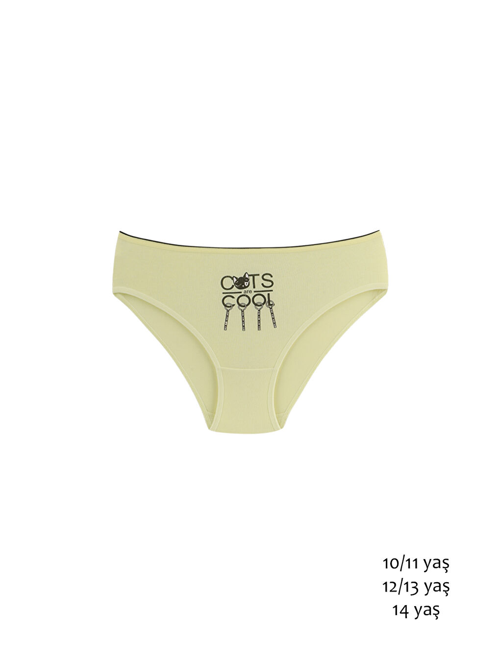 Karışık Kız Çocuk Slip Pamuklu Külot 5'li Paket-3