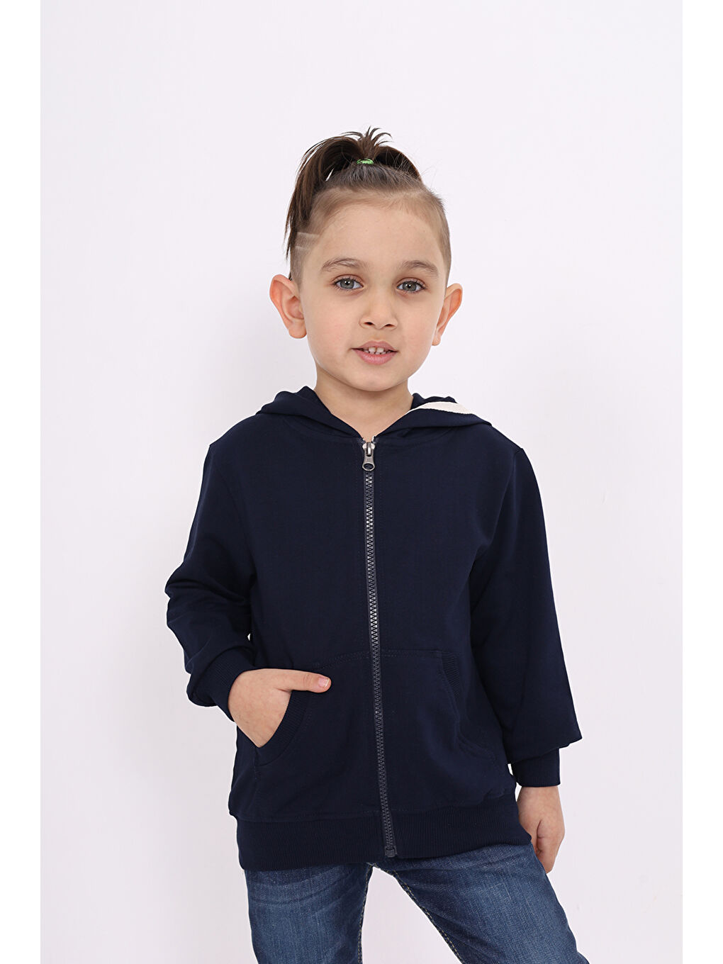 Lacivert Erkek Çocuk Hırka