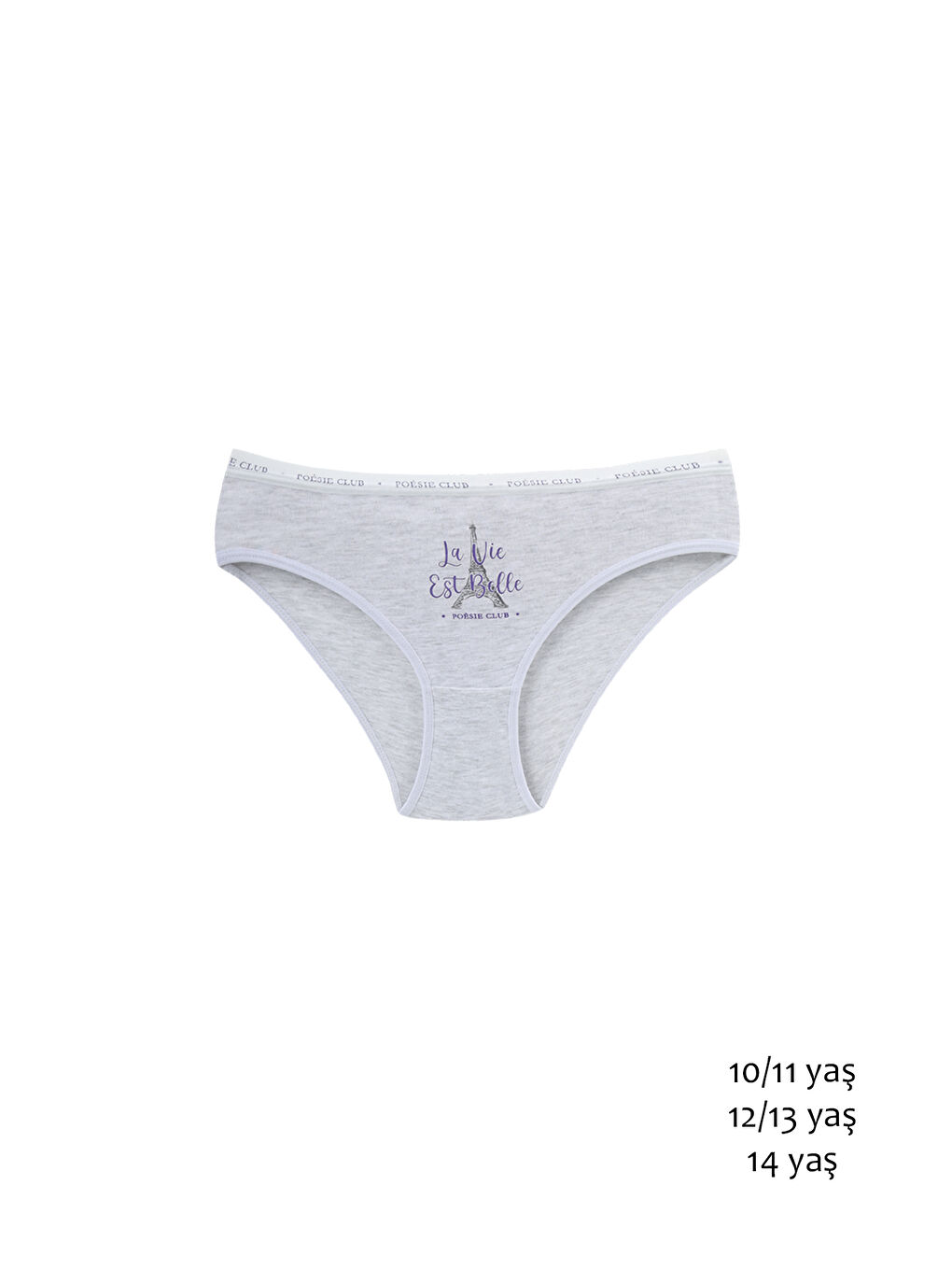 Karışık Kız Çocuk Slip Pamuklu Külot 5'li Paket-4