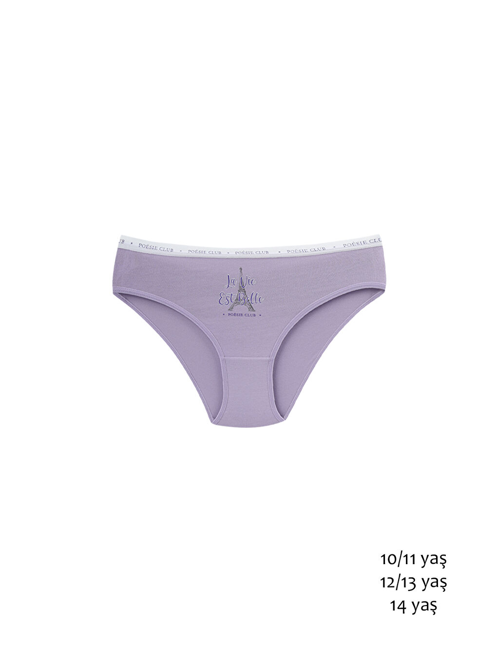 Karışık Kız Çocuk Slip Pamuklu Külot 5'li Paket-5