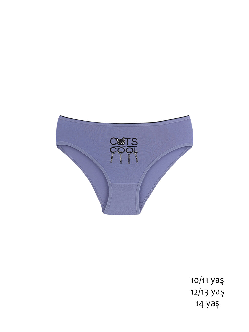 Karışık Kız Çocuk Slip Pamuklu Külot 5'li Paket-5