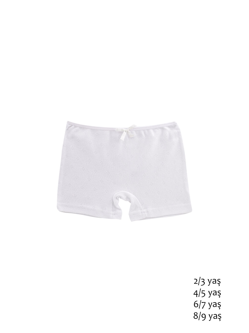 Karışık Kız Çocuk Ribana %100 PAMUK Boxer 5'li Paket-2