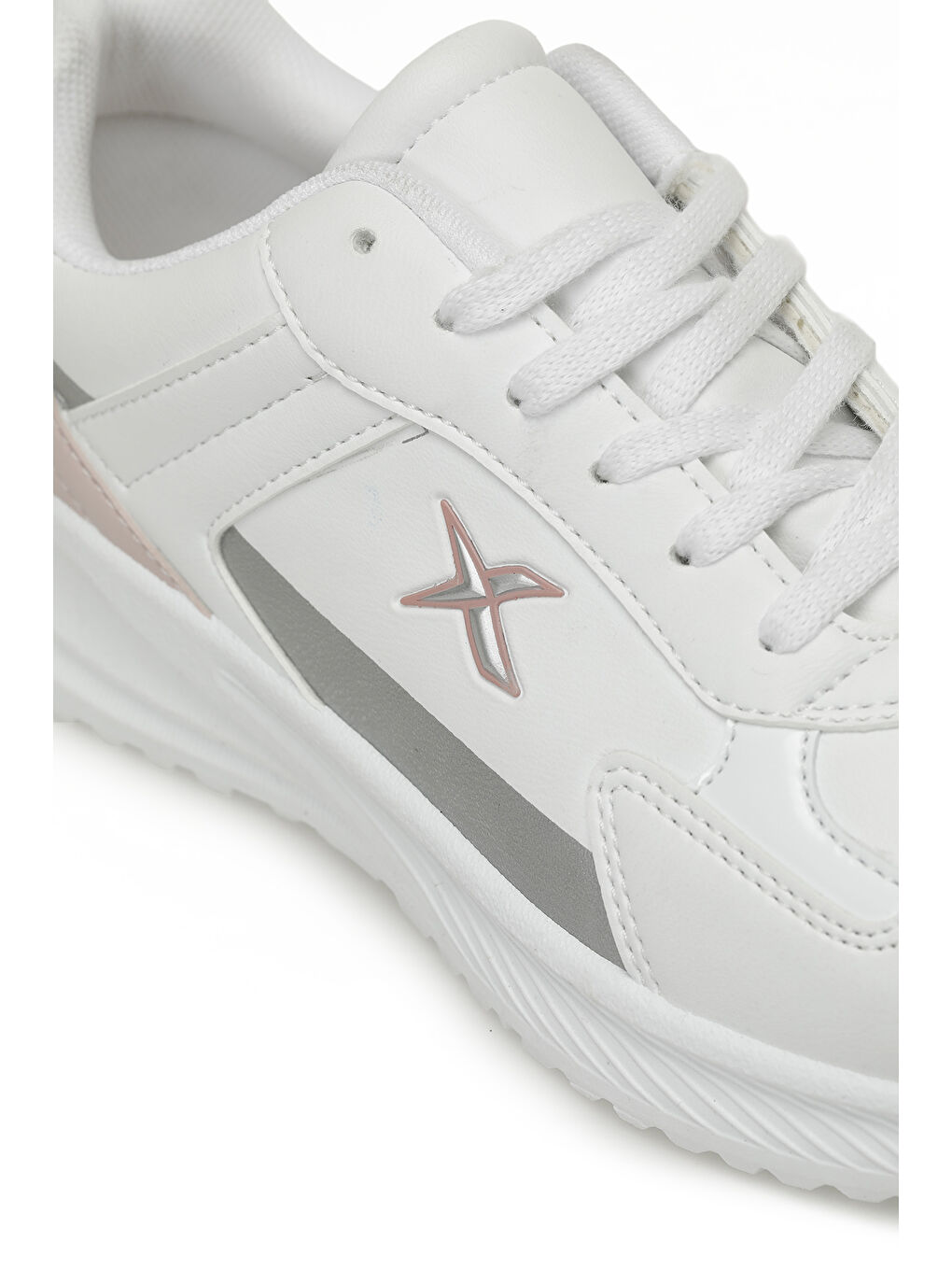 GRAND G 5PR Beyaz Kız Çocuk Spor Ayakkabı-6