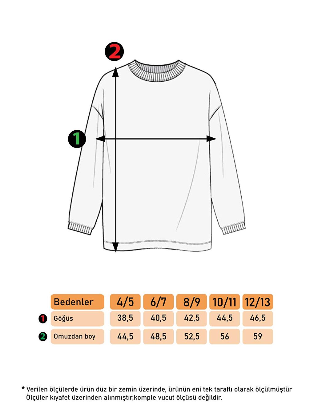 Gri Kız Çocuk Pelüş Detaylı Baskılı Sweatshirt-1