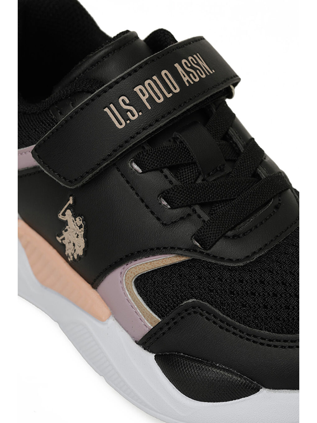 TERMINAL JR 5PR Siyah Kız Çocuk Spor Ayakkabı-6