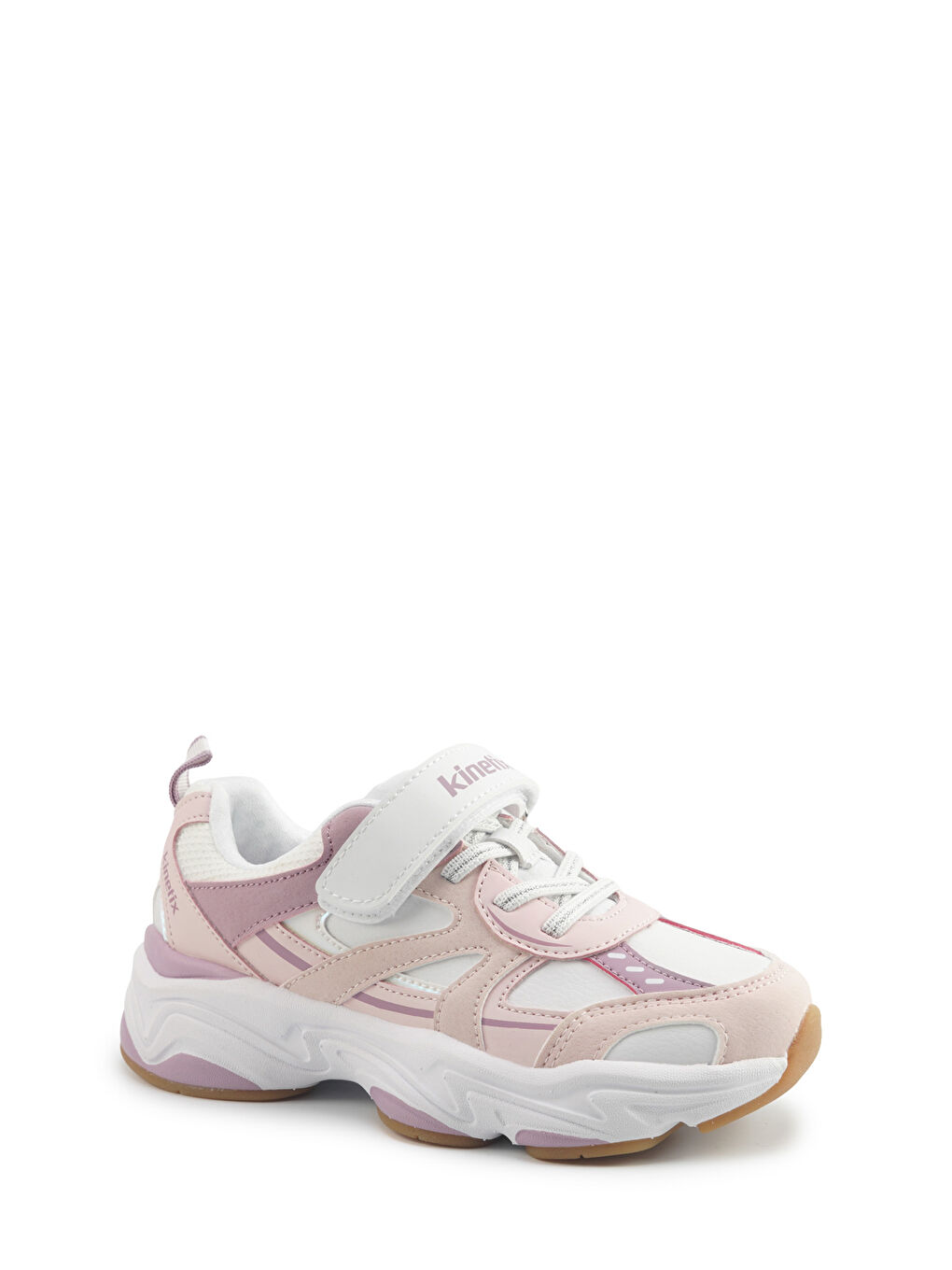 Pembe INTEREST PU J F 5PR Beyaz Kız Çocuk Spor Ayakkabı-1