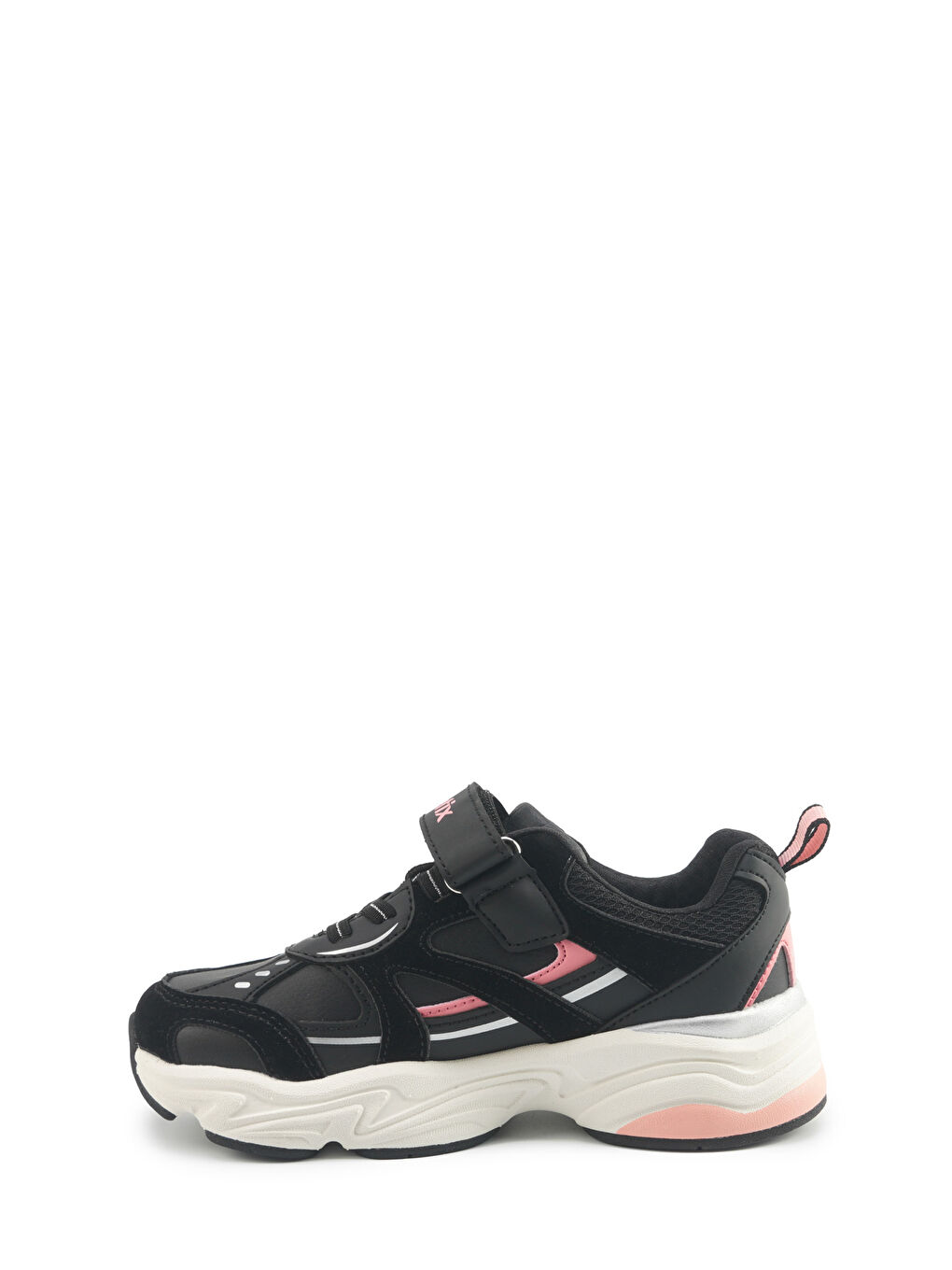 INTEREST PU J F 5PR Siyah Kız Çocuk Spor Ayakkabı-2