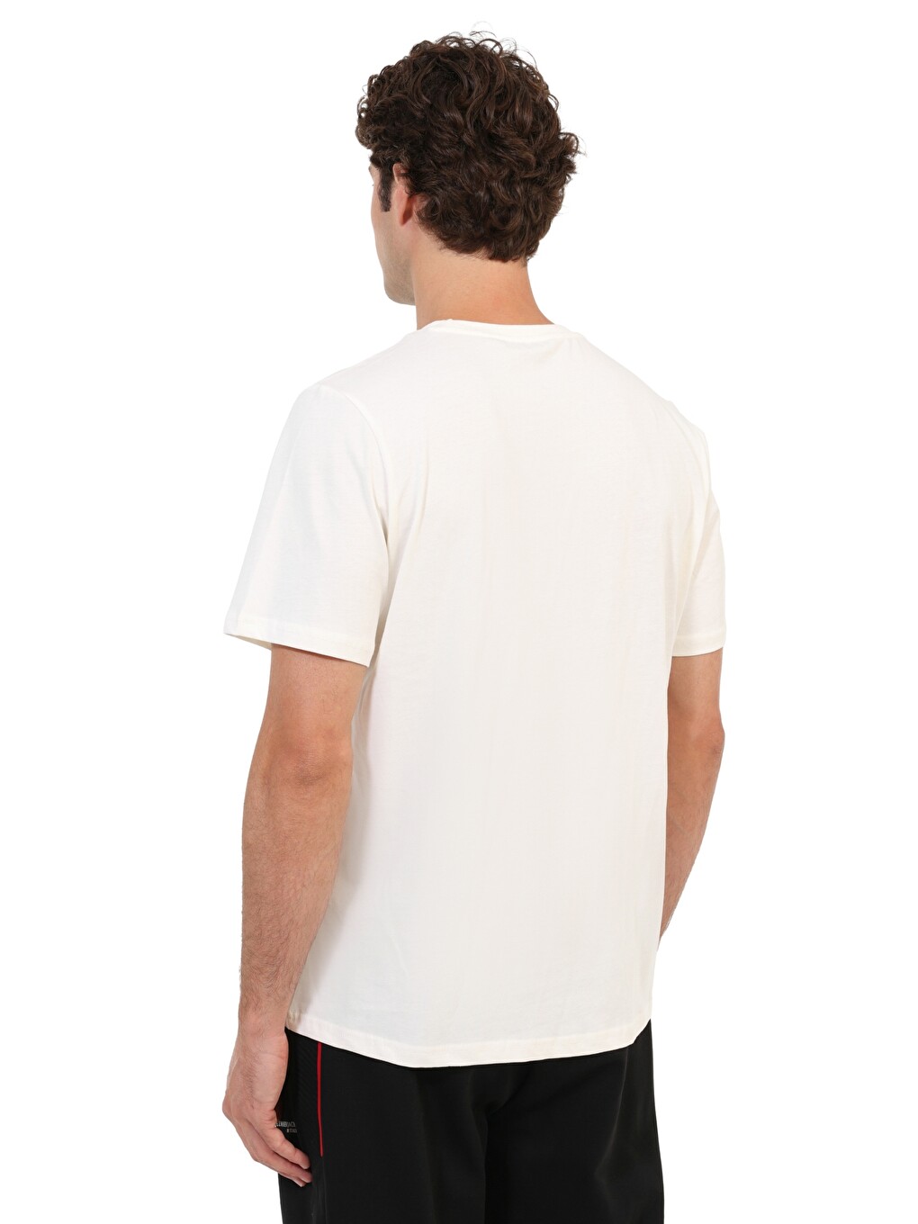 Kısa Kol T-shirt Erkek Beyaz Mb Ct102 C Nk T-sh-3