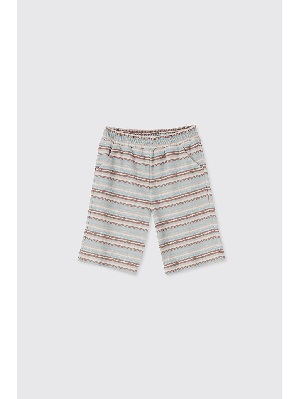 Erkek Çocuk Bej 3'lü Pijama Takımı-4