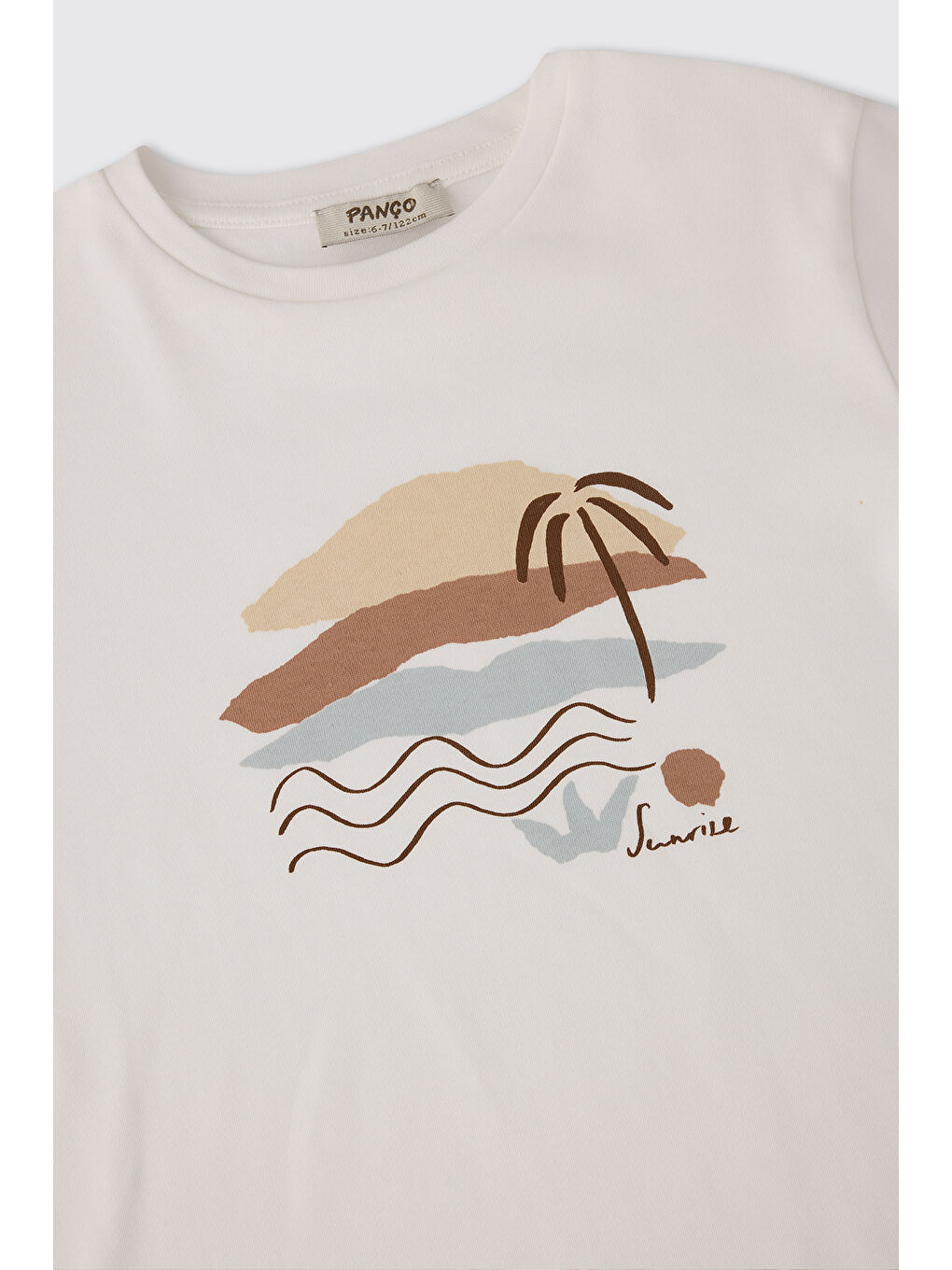 Erkek Çocuk Bej 3'lü Pijama Takımı-9