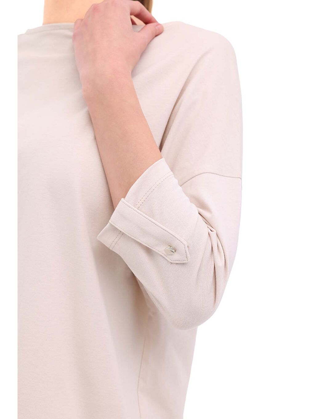 WL 11BILLIE 5PR Bej Kadın Kısa Kol T-Shirt-3