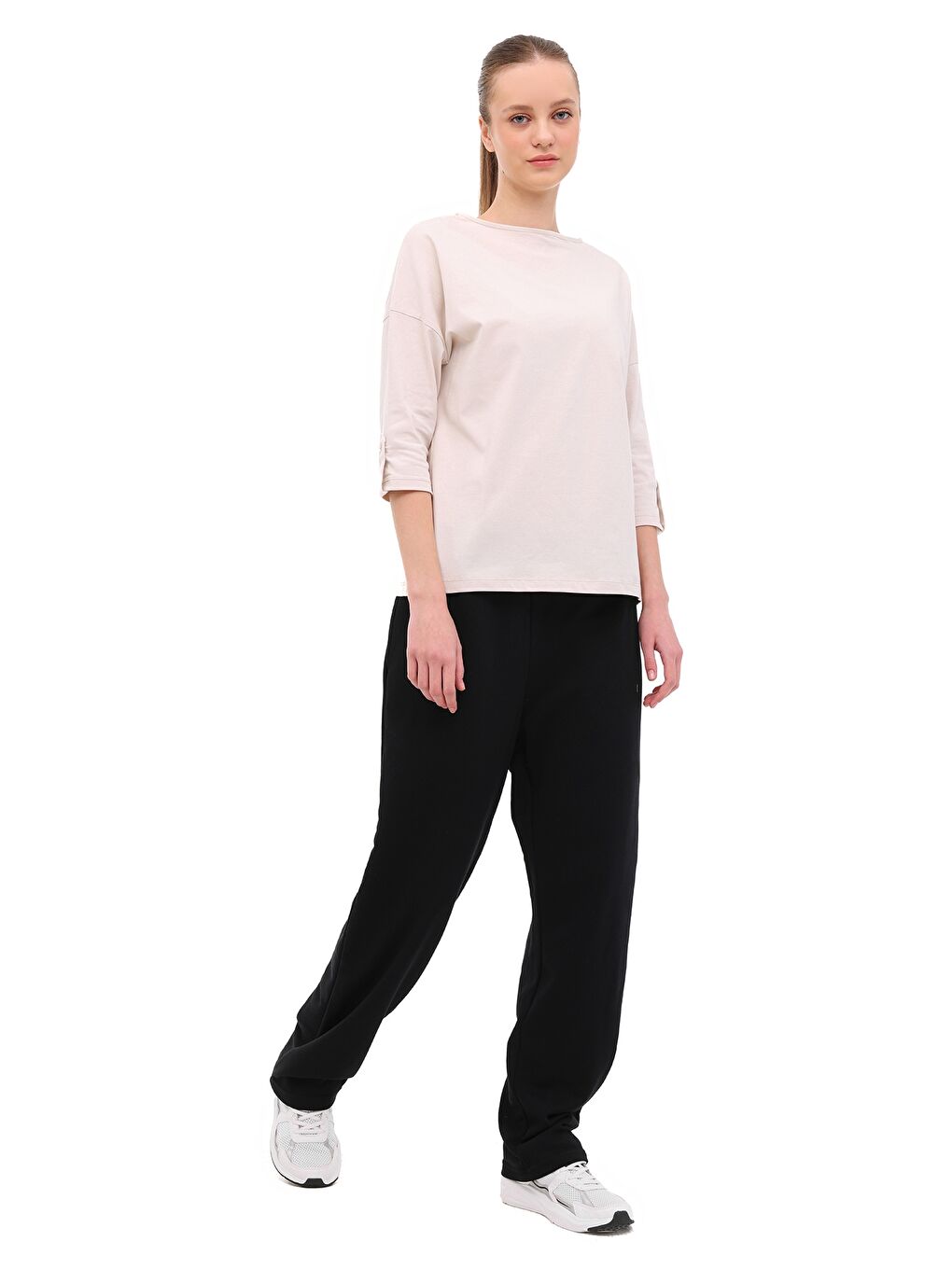 WL 22BEAT 5PR Siyah Kadın Eşofman Altı-2