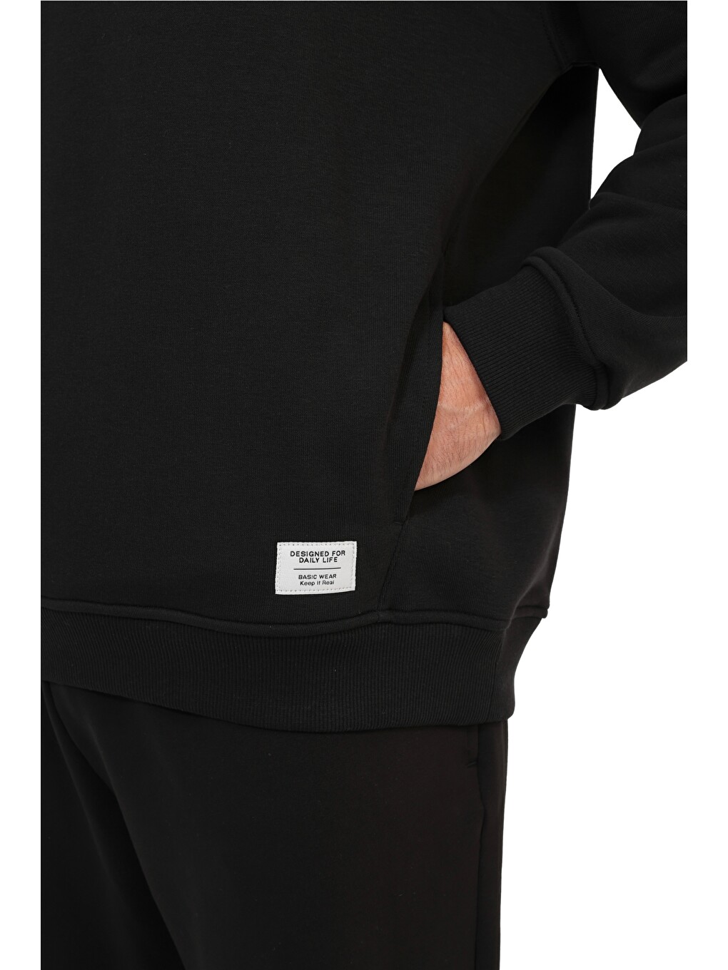 Sweatshirt Erkek Siyah Mb 17unıka-2