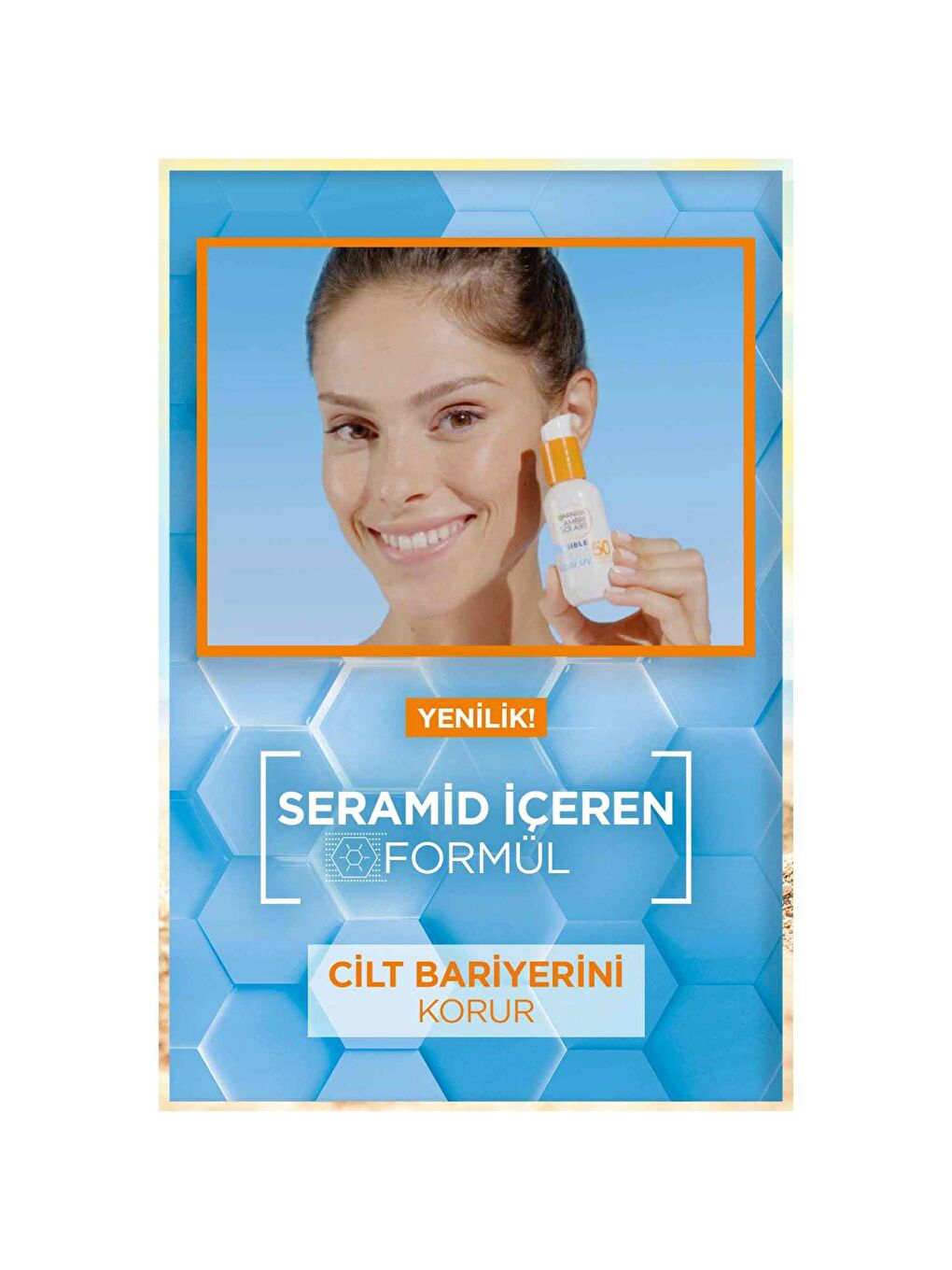 GARNIER Şeffaf Ambre Solaire Invisible Serum Super UV Günlük Güneş Koruyucu Serum 30 ml - 2