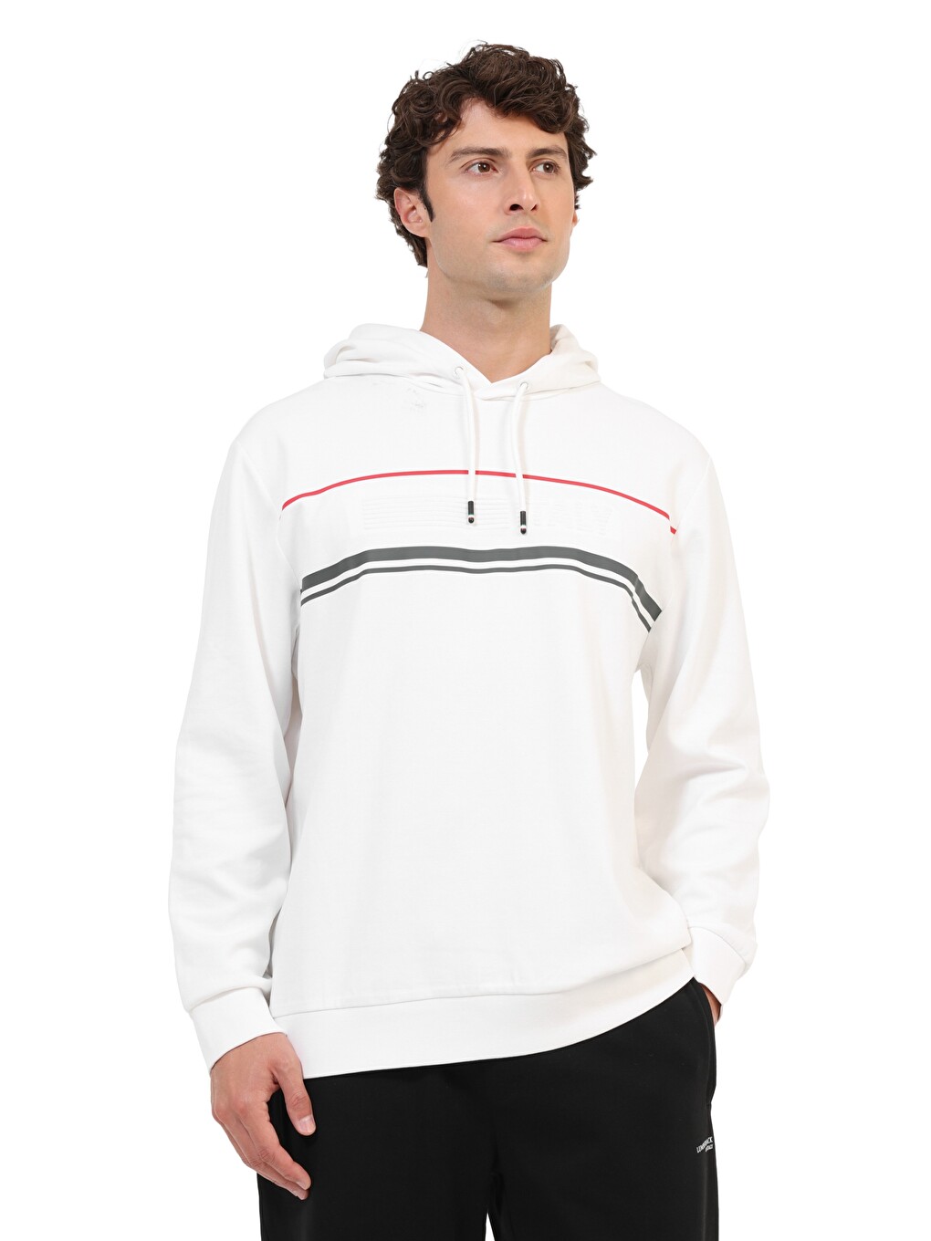 Sweatshirt Erkek Beyaz Ml Fenrıc 17ıtl1404-1