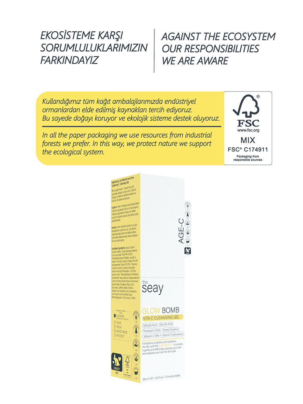 Glow Bomb Multi C Vitamini Temizleme Jeli | Aydınlatıcı, Parlatıcı, Arındırıcı Ve Temizleyici-4