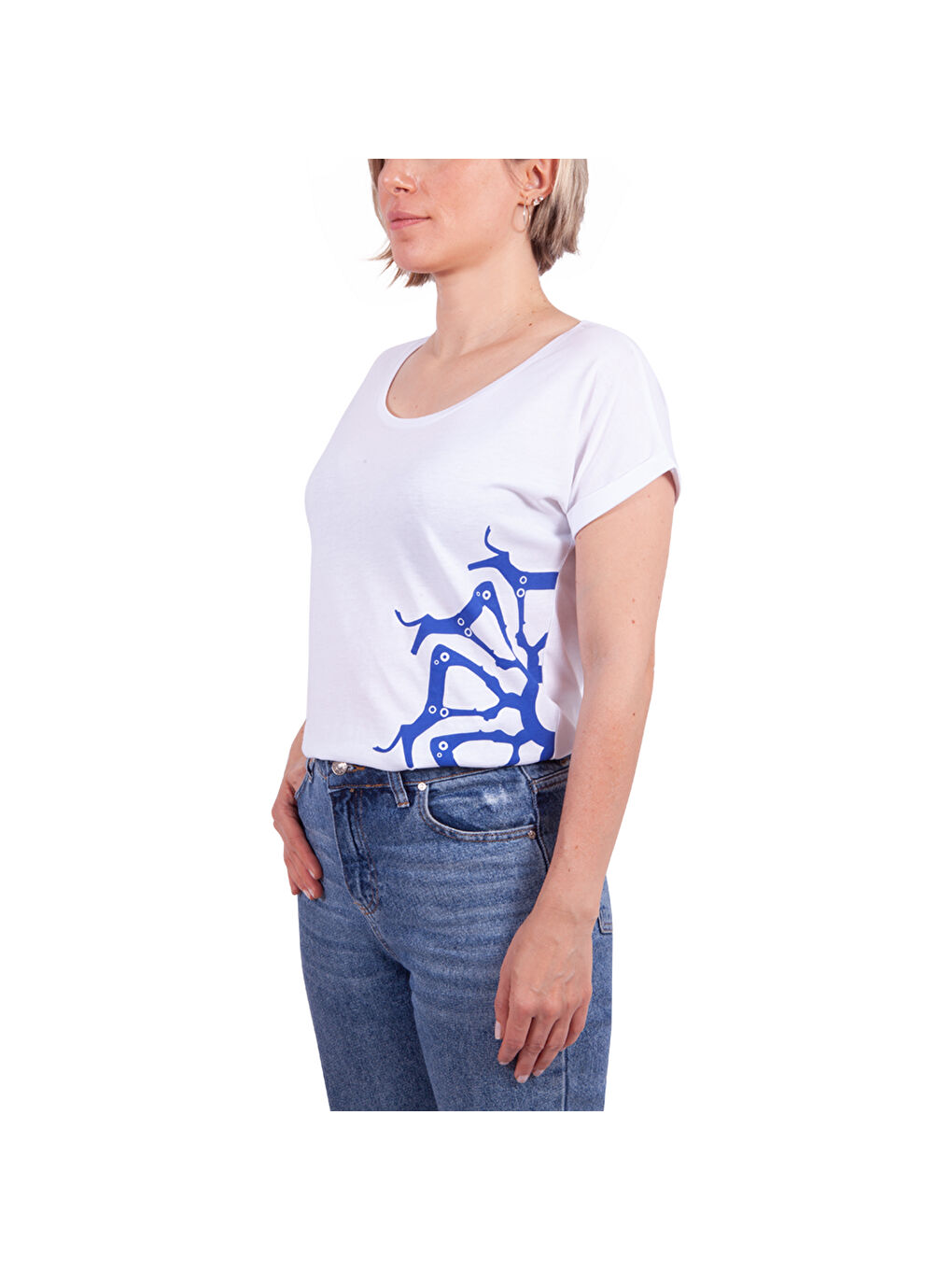 Beyaz Bc 3000 Geyik T-Shirt-6