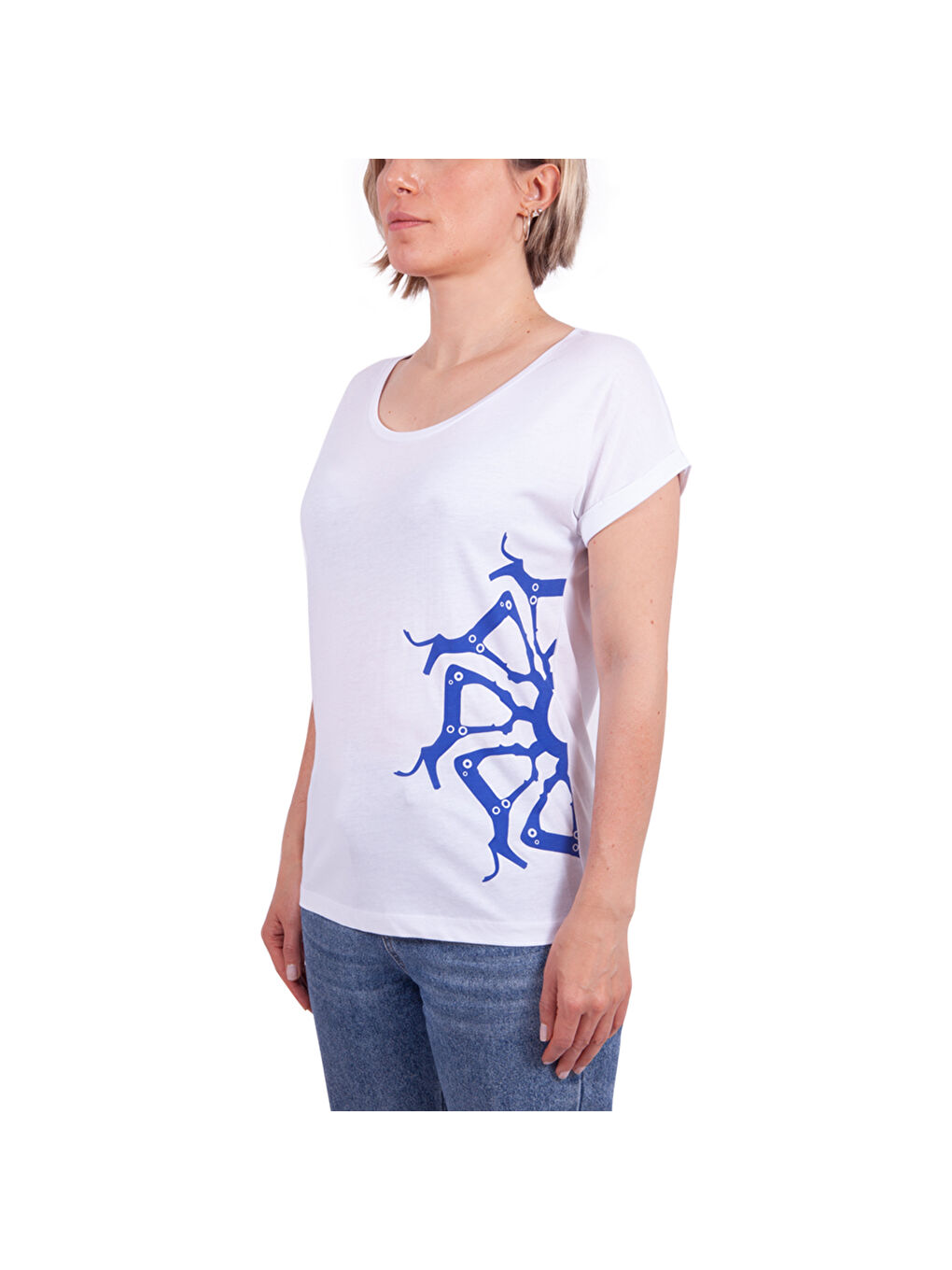 Beyaz Bc 3000 Geyik T-Shirt-9