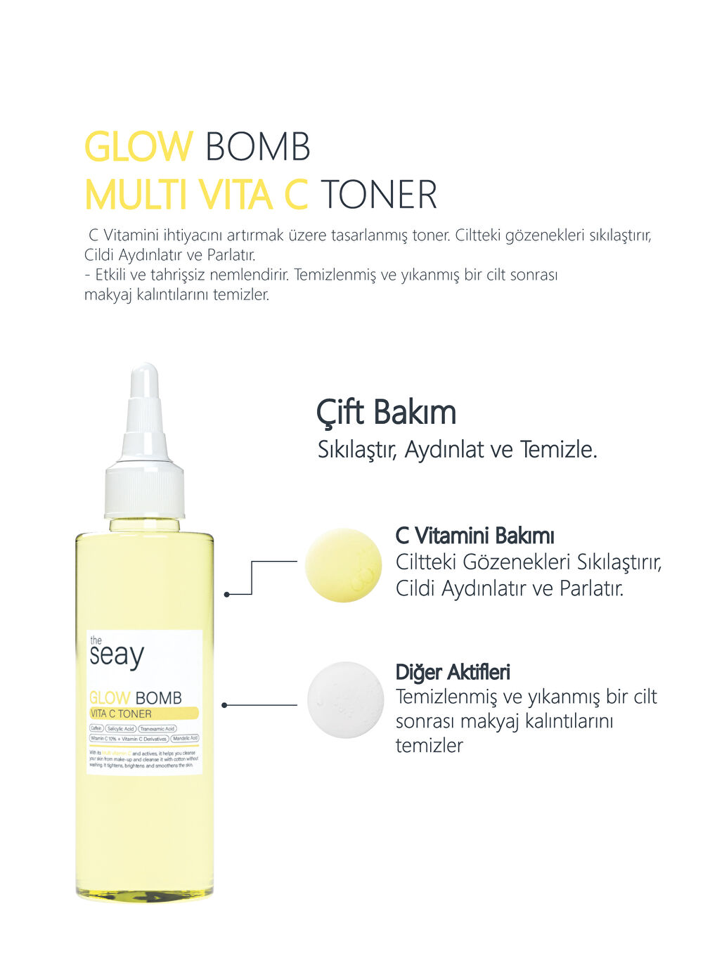 Glow Bomb Multi C Vitamini Toner | Aydınlatıcı, Parlatıcı, Onarıcı Ve Gözenek Sıkılaştırıcı-1