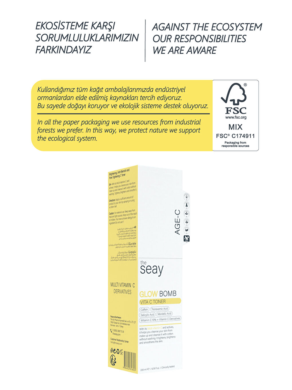 Glow Bomb Multi C Vitamini Toner | Aydınlatıcı, Parlatıcı, Onarıcı Ve Gözenek Sıkılaştırıcı-4