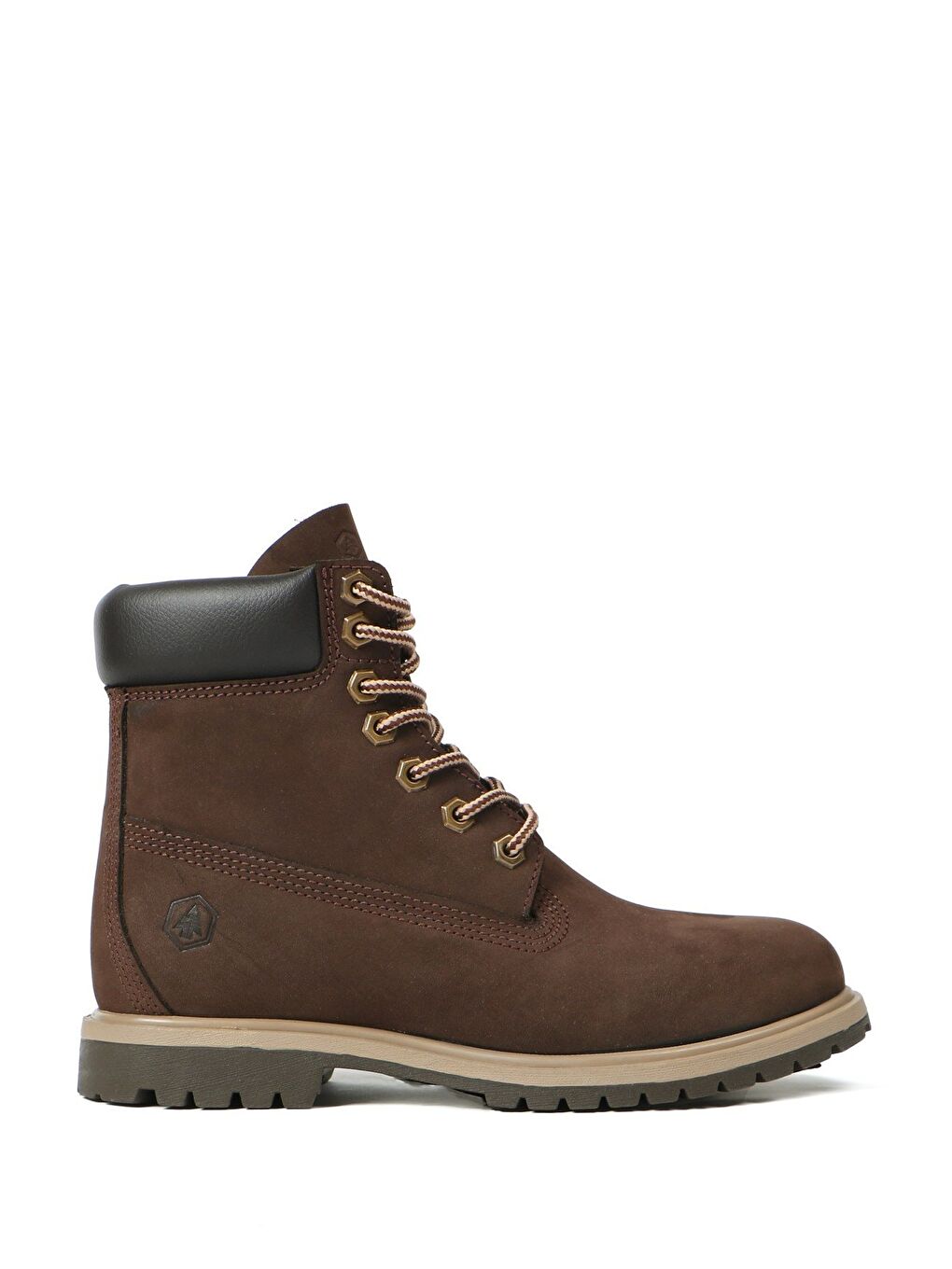 Hakiki Deri Kahverengi Nubuk Kadın Bot