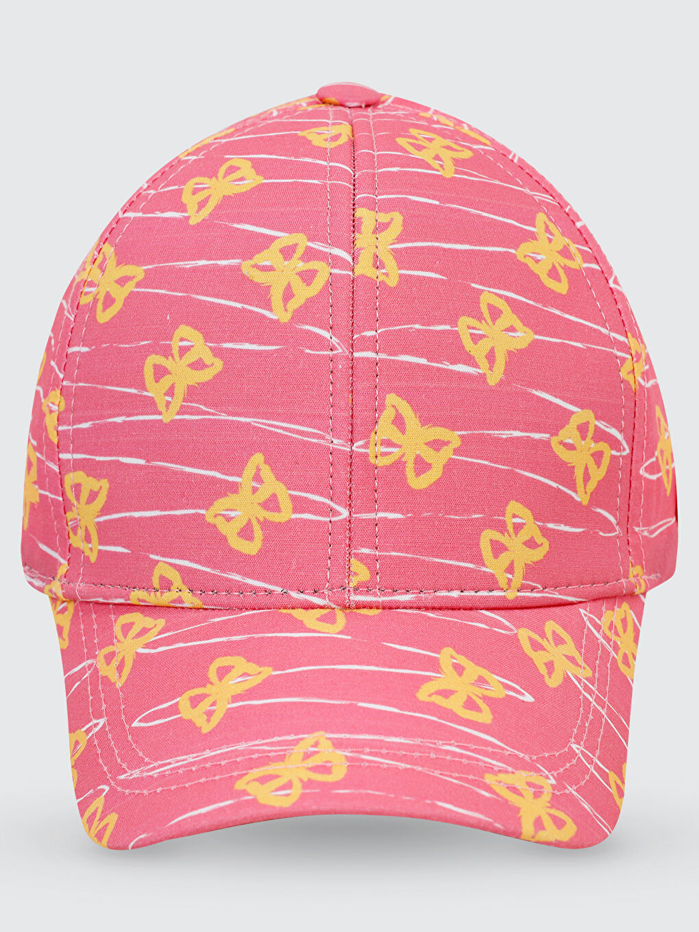 Kız Çocuk Şapka 4-8 Yaş Koyu Pembe