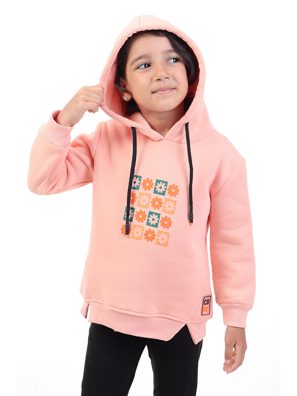 Toontoykids Somon Kız Çocuk Baskılı Sweatshirt