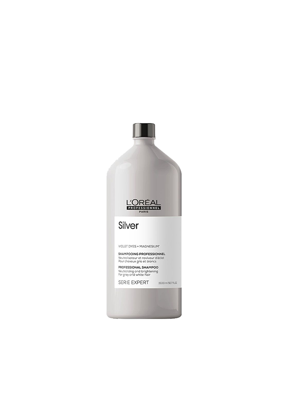 L'Oréal Professionnel Renksiz Loreal Serie Expert Silver Mor Şampuan 1500ml