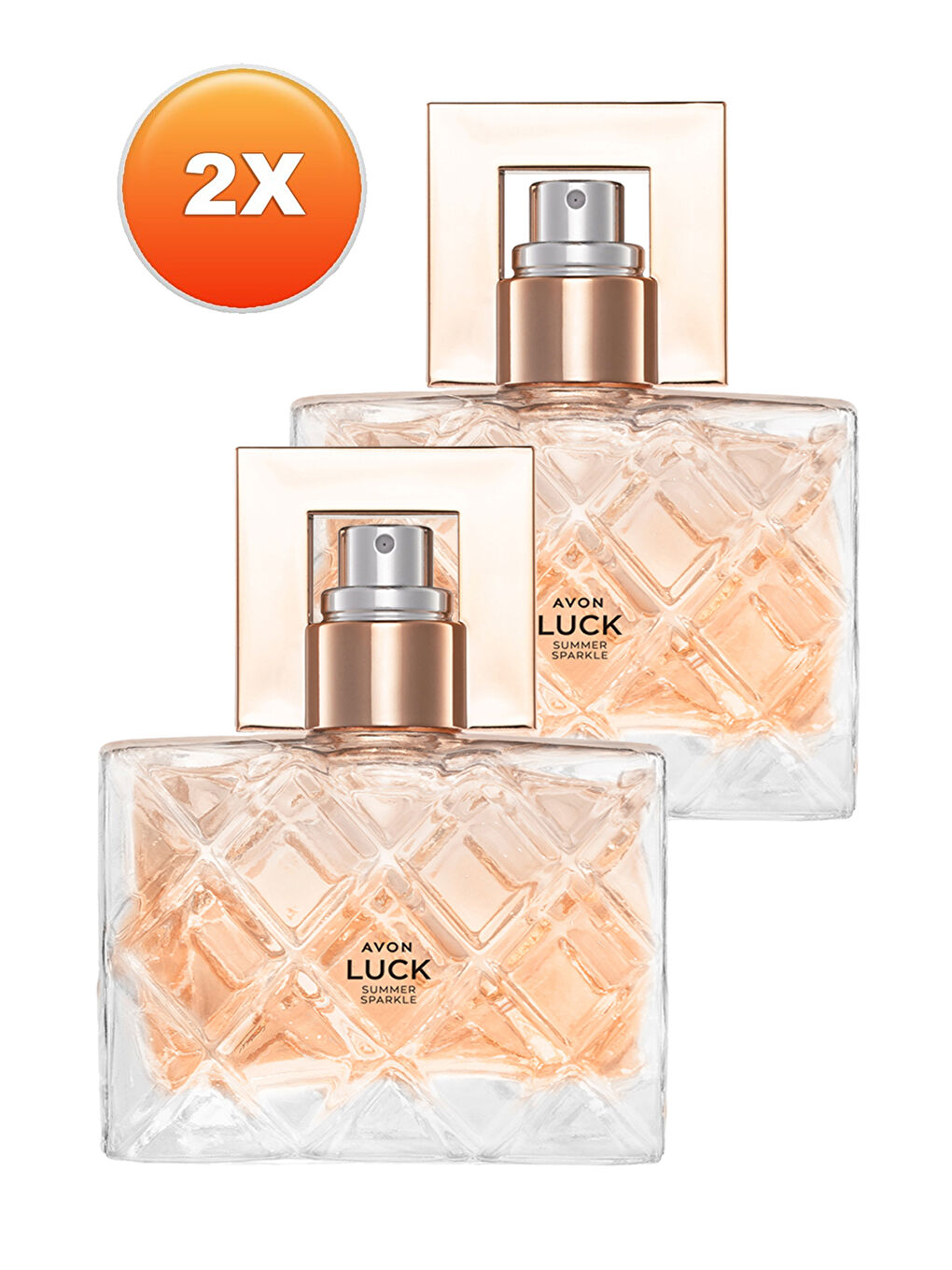 AVON Luck Summer Sparkle Kadın Parfüm Edp 50 Ml. İkili Set - 1