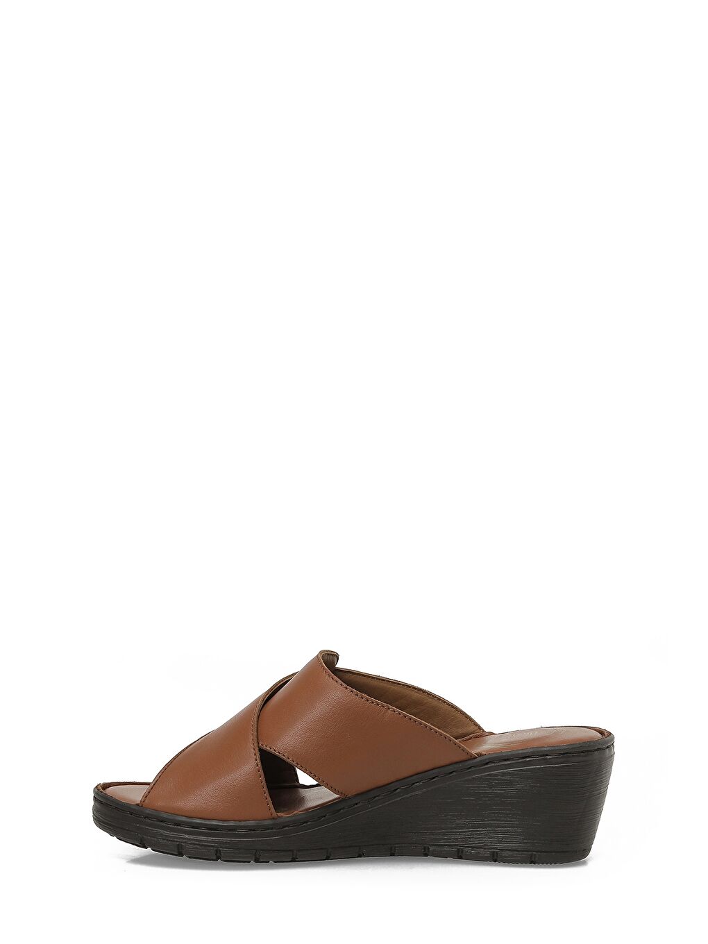 Kahverengi 105811.Z6FX Taba Kadın Terlik-2