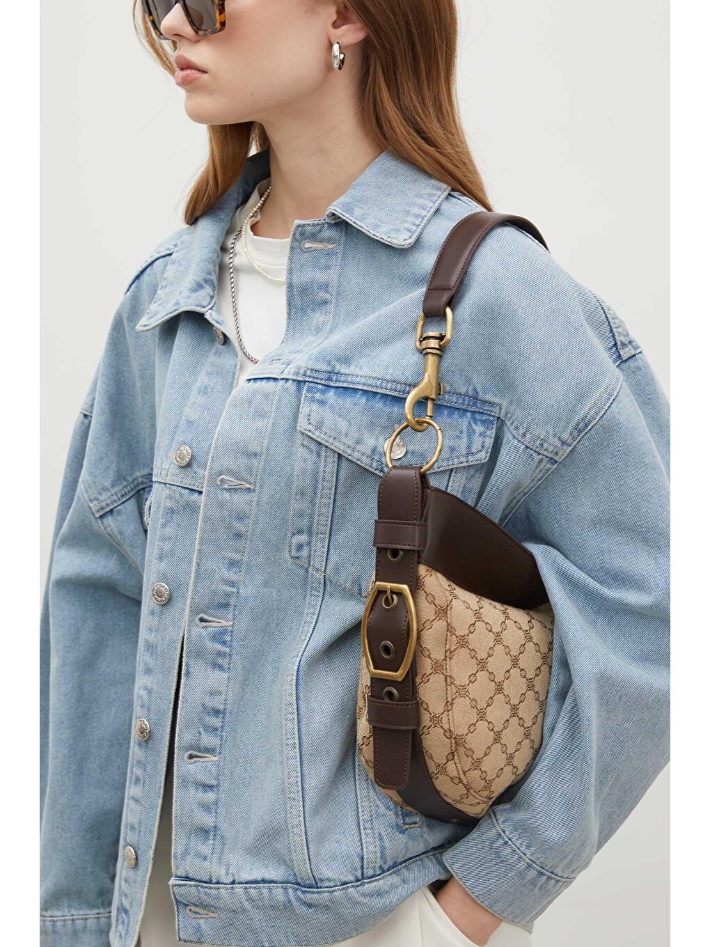 1975 Denim Ceket Buz Mavi-1