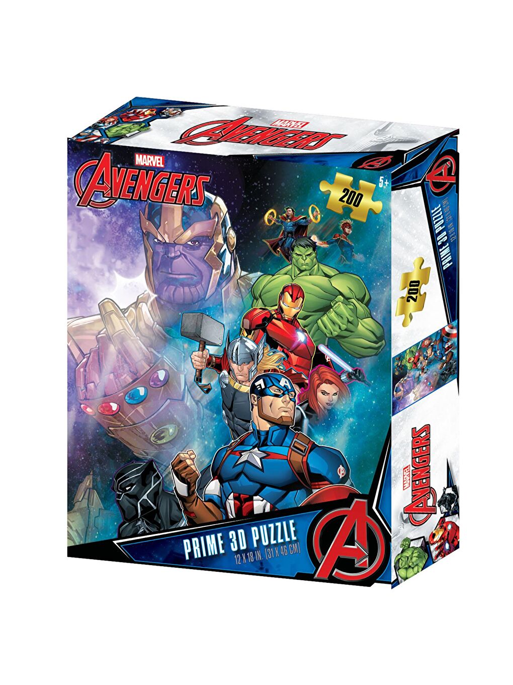 Prime 3D Avengers 200 Parça Puzzle 33125