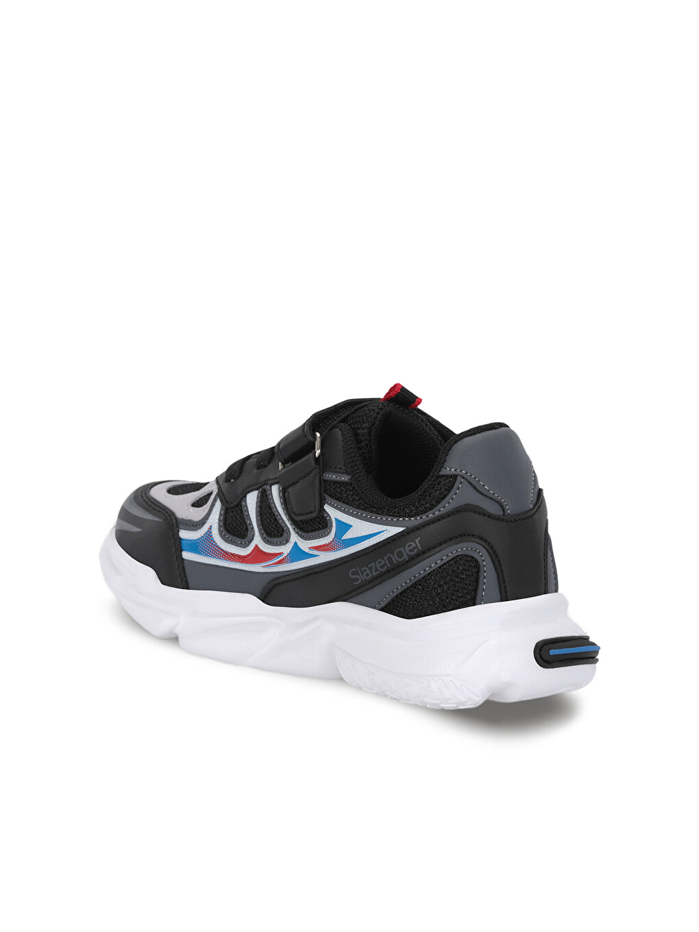 KAFKA P Unisex Çocuk Cırt Cırtlı Siyah / Gri Günlük Spor Ayakkabısı-2