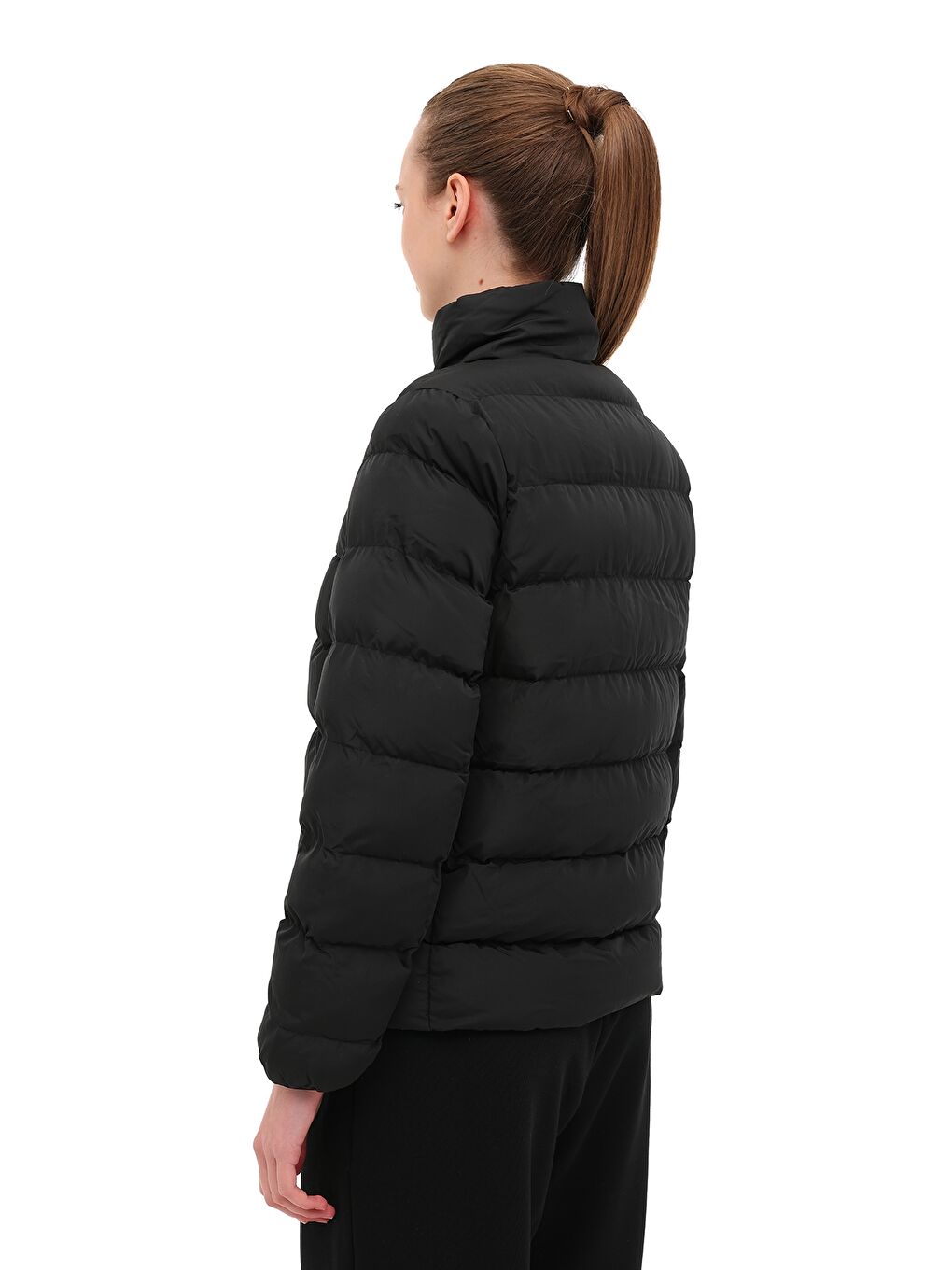 WL 1BLANCO KIMEKA 5PR Siyah Kadın Mont-1