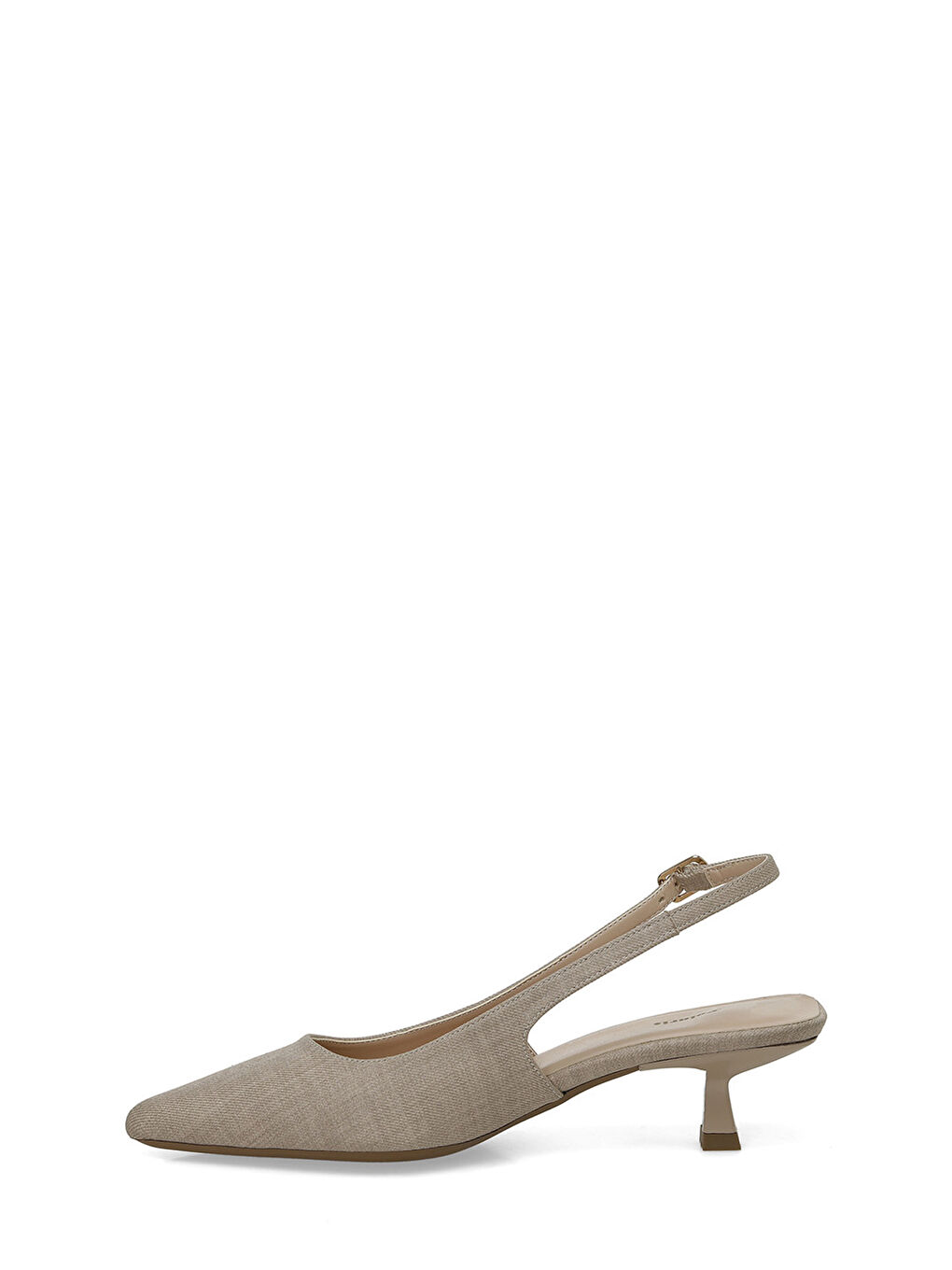 Kahverengi 325028K.Z 5FX Açık Kahve Kadın Topuklu Ayakkabı-2