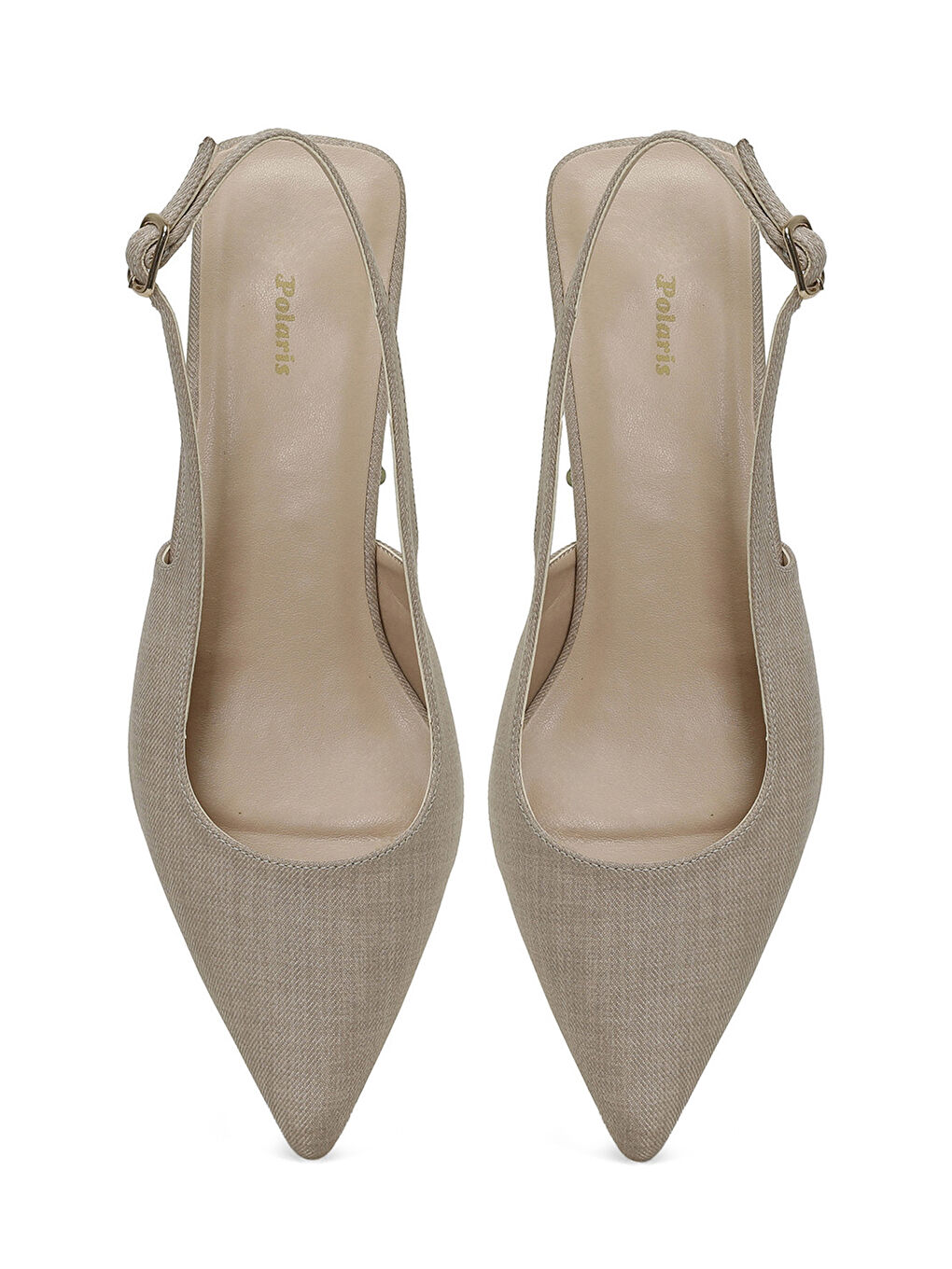 Kahverengi 325028K.Z 5FX Açık Kahve Kadın Topuklu Ayakkabı-3