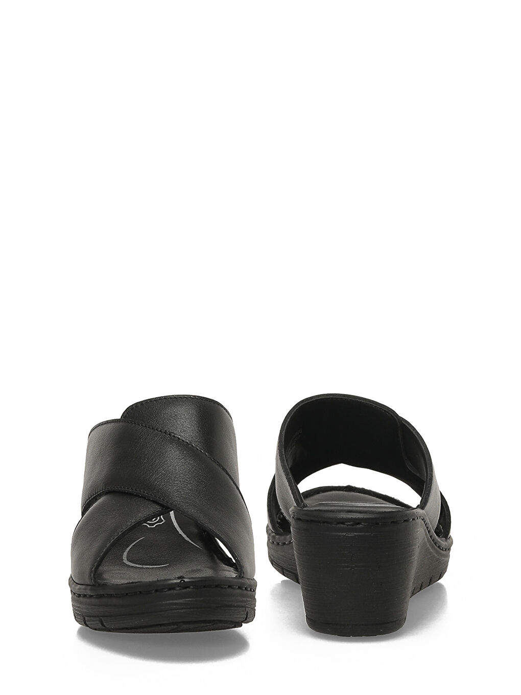 105811.Z6FX Siyah Kadın Terlik-4