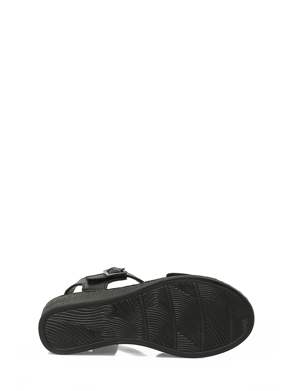 105818.Z6FX Siyah Kadın Comfort Sandalet-5