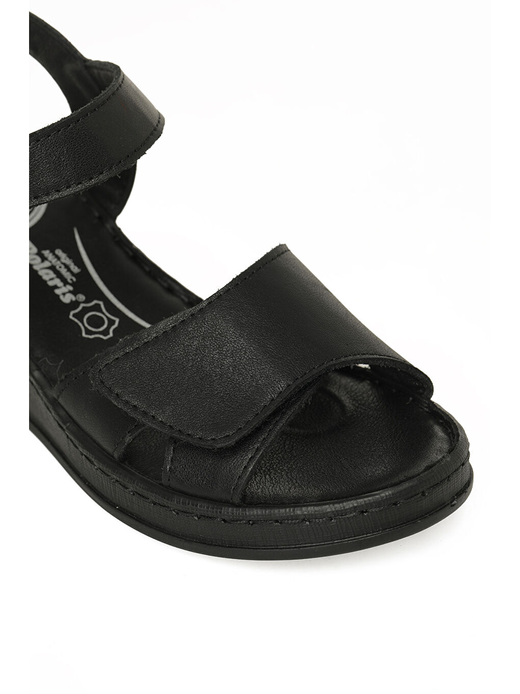 105818.Z6FX Siyah Kadın Comfort Sandalet-6